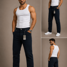 شلوار جین راسته (Straight Fit)