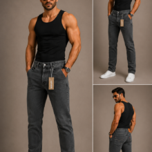 شلوار جین راسته (Straight Fit)