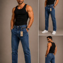 شلوار جین راسته (Straight Fit)