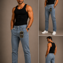 شلوار جین راسته (Straight Fit)